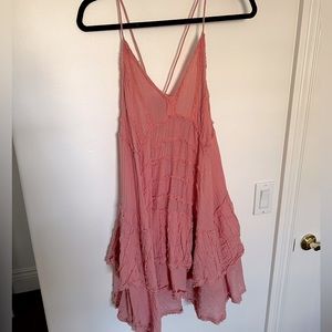 FREE PEOPLE PINK DRESS